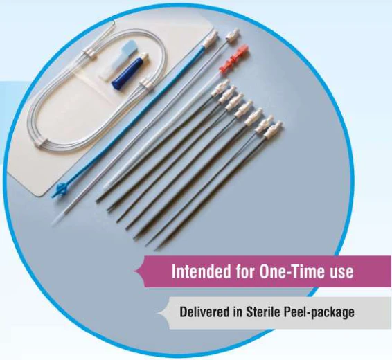 Malecot Catheter Set — Aster product photograph