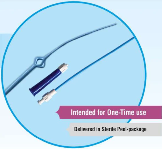 Re-entry Malecot Catheter — Aster product photograph